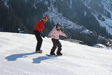 Anfängerkurs Snowboard © Skischule Pitztal Kirschner Werner