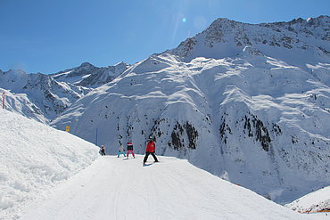 Kinderskikurs Rifflsee / Pitztaler Gletscher © Skischule Pitztal Kirschner Werner