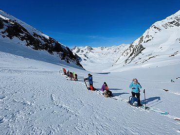 Kraft tanken & Bergpanorama genießen © Skischule Pitztal Kirschner