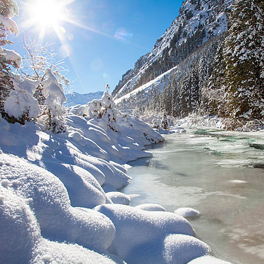 Winterzauber in St. Leonhard im Pitztal © TVB Pitztal / Chris Walch