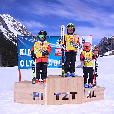 Siegerehrung Kinder-Olympiade © Skischule Pitztal Kirschner Werner