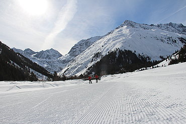 Traumhafte Langlaufloipe © Skischule Pitztal Kirschner Werner