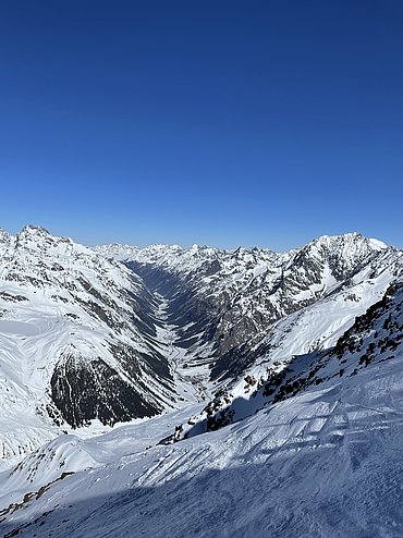 Freeride Abfahrt Mittagskogel © Skischule Pitztal Kirschner Werner