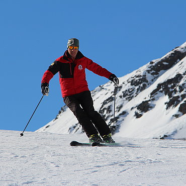 Skitechnik lernen von unseren Profis © Skischule Pitztal Kirschner Werner