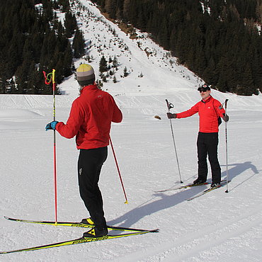 Richtige Langlauftechnik lernen © Skischule Pitztal Kirschner Werner