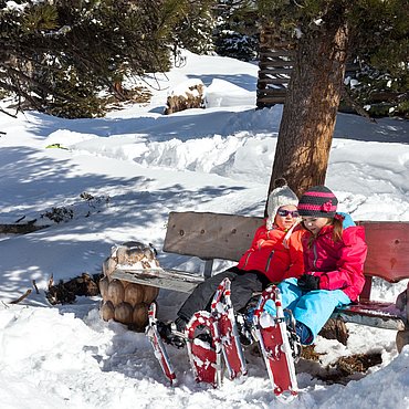 Schneeschuhwanderung für Groß & Klein © Tirol Werbung / Pupeter Robert