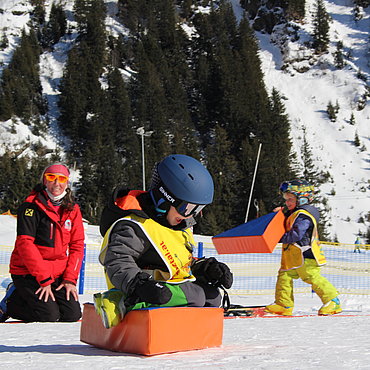 Animation im Kinderland Mandarfen © Skischule Pitztal Kirschner Werner