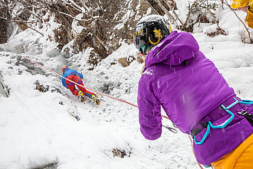 Winterabenteuer auf verschiedenen Kletterrouten © TVB Pitztal / Chris Walch