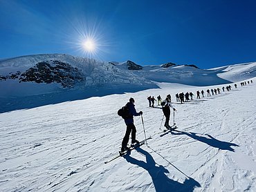 Gruppenskitour © Skischule Pitztal Kirschner