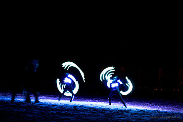 Einzigartige Lichtshow © Skischule Pitztal Kirschner Werner