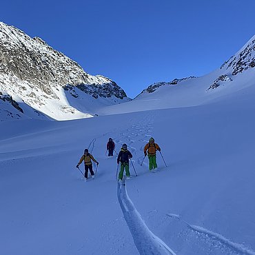 Gruppenkurs Freeride © Skischule Pitztal Kirschner Werner