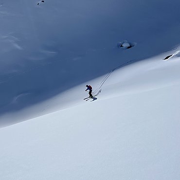 Neue Runs entdecken - Freeride-Tageskurs © Skischule Pitztal Kirschner Werner