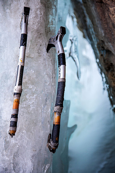 Kletterspaß im Winter © TVB Pitztal / Chris Walch