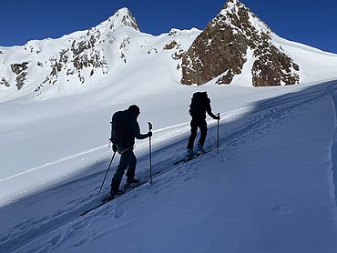 Geführte Skitouren im Pitztal © Skischule Pitztal Kirschner Werner