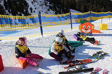 Pause für die Skizwerge © Skischule Pitztal Kirschner Werner